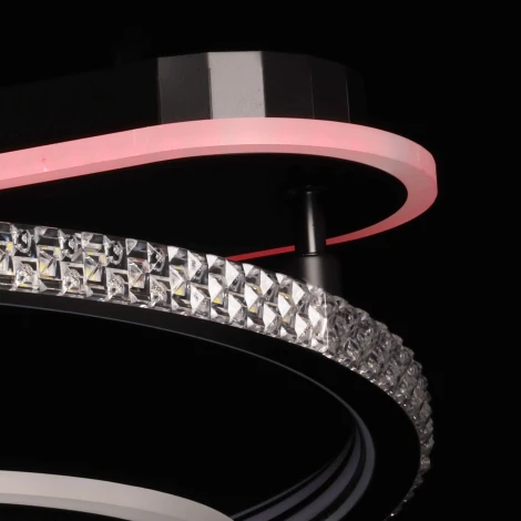 Потолочная люстра RGB De City Оскар 510015003 (LED, 220V, пульт управления)