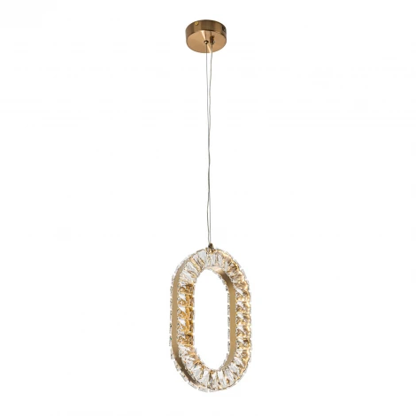 Подвесной светильник светодиодный хрустальный с регулировкой цветовой температуры Modelux MODELUX ML.9040.370 BS