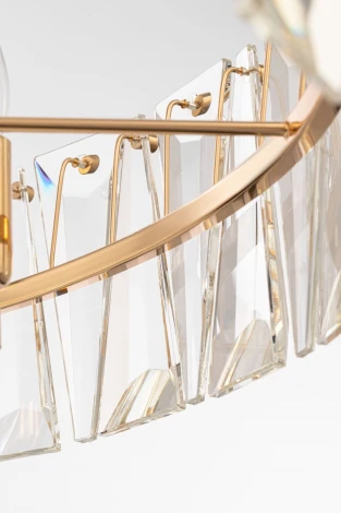 Подвесная люстра Maytoni Puntes MOD043PL-08G (220V, на цепи, круглые)