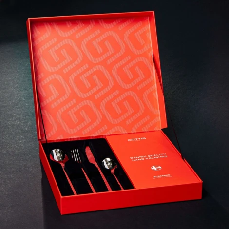 Набор столовых приборов Elegance 24 предмета, 6 персон арт. 07/24 07/24 Gottis