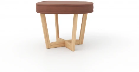 Пуф Arsko Вильсон терракотовый велюр