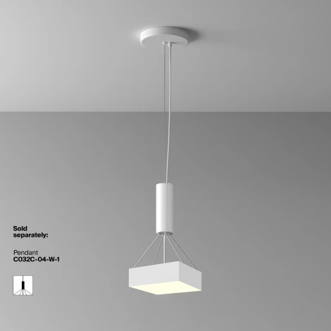 Потолочный светильник Maytoni Zon C032CL-24W3K-SQ-W (LED, 220V)