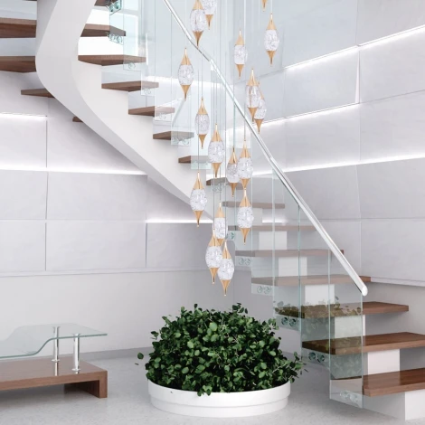 Подвесной светильник светодиодный Modelux MODELUX ML.88986.25 GD