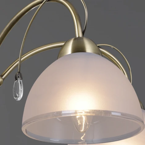 Потолочная люстра на штанге ILLUMICO IL0506-5CSQ-25AB ELITE