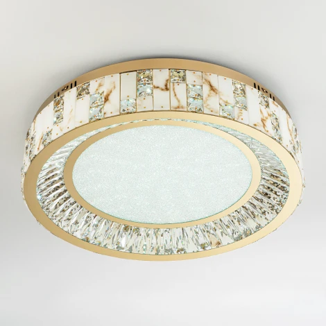 Потолочный светильник светодиодный с пультом с регулировкой цветовой температуры Modelux ML.2400.600 GD