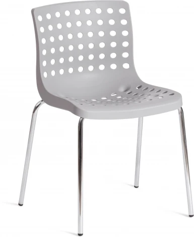Стул SKALBERG (mod. C-084-A) / 2 шт. в упаковке Tetchair (Металл,Пластик/Серый) арт.24585