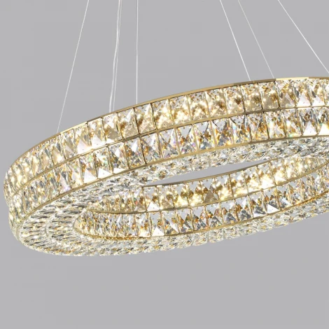 Подвесная люстра Odeon Light Panta 4926/85L золото/металл/хрусталь LED 85W 4000K 5074Лм