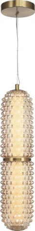Подвесной светильник ST Luce Saguaro SL6144.303.01 латунь/Шампань LED 1*22W 4000K (220V, на тросе)