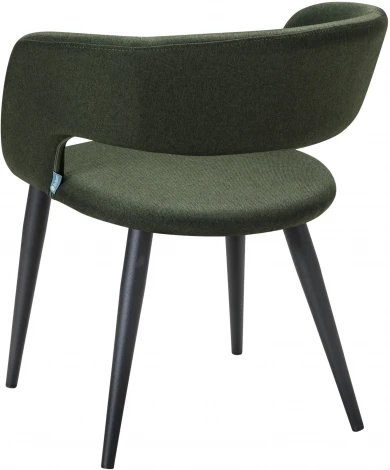 Кресло R-Home Hugs тёмно-зеленый/черный