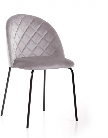 Cтул Nord, бархат светло-серый 26 Top Concept NORD 80609