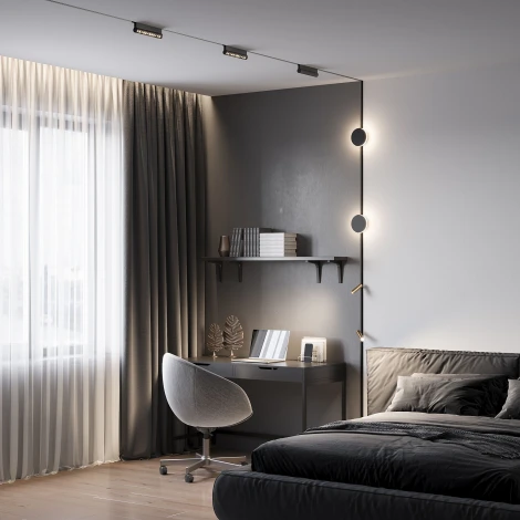 Трековый светильник магнитный Elektrostandard Slim Magnetic 85172/01 4W 4000K Cally (LED, 48V)