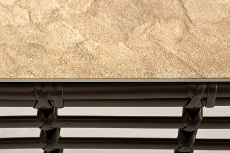 "Валенсия" журнальный столик из искусственного ротанга, цвет бронзовый 4SIS арт.УТ-00006746