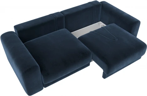 Диван прямой Лига-056 НПБ Лига Диванов (Велюр) арт.129123