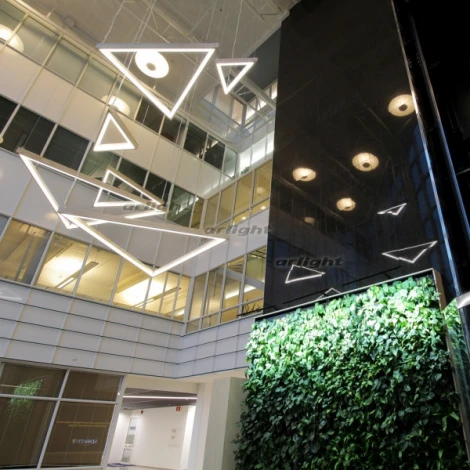 Профиль KLUS-P45-2000 ANOD (Алюминий) 020898 Arlight