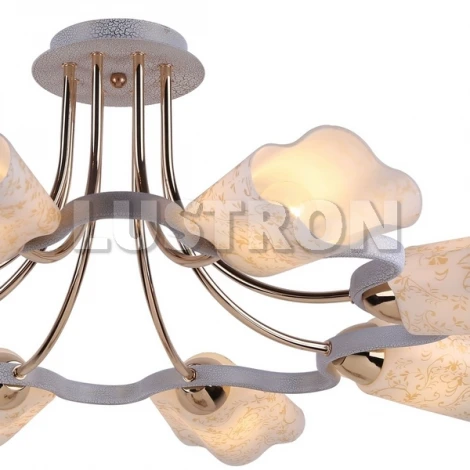 Потолочная люстра Arte Lamp Romola A8182PL-8WG