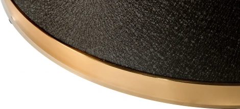 Кухонный стол Garda Decor 76AR-DT813 (Черный,Золото/Белый мрамор)