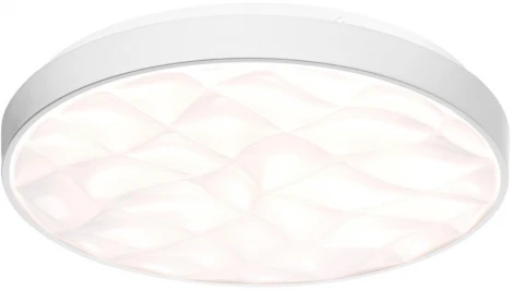 Настенно-потолочный светильник Sonex Gitum 7672/EL пластик/белый LED 70Вт 3000-6000К D485 IP43 пульт ДУ (220V, круглые)