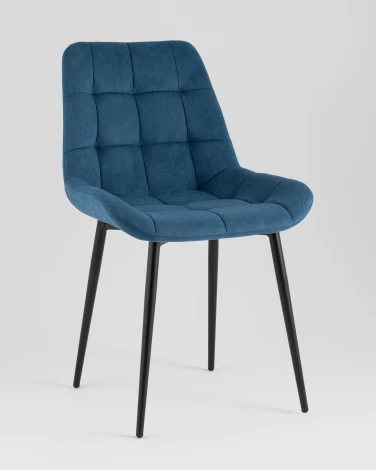 Стул Stool Group Флекс Original велюр синий 4 шт. УТ000042233