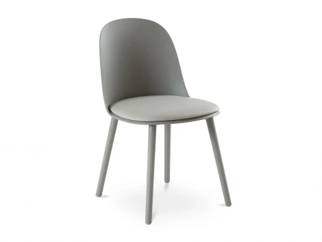 Комплект стульев Amato 4 шт. ОГОГО Обстановочка! 966158 (Экокожа/Серый)