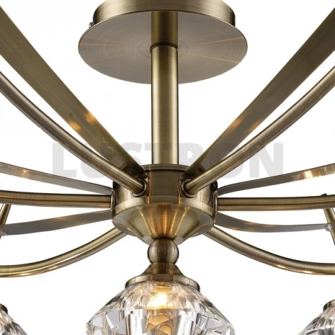 Потолочная люстра N-Light 907 907-07-53 antique brass