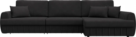 Диван угловой Лига-057 НПБ Лонг угол правый Лига Диванов (Замша) арт.129313