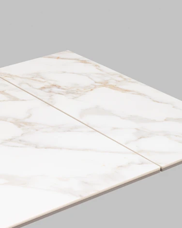 Стол Stool Group раскладной Marmer 120-180*80*76 керамика капучино УТ000039730