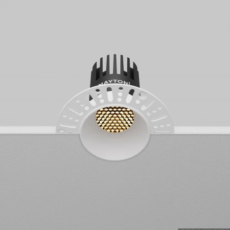 Встраиваемый светильник Maytoni Dip DL119-10W-2.7K-TRS-W