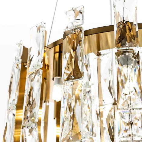 Подвесная люстра хрустальная Modelux MODELUX ML.6621.9 BS