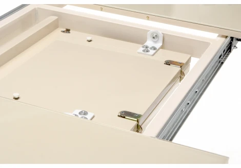 Стол на тумбе Woodville Plas 140 beige 11165