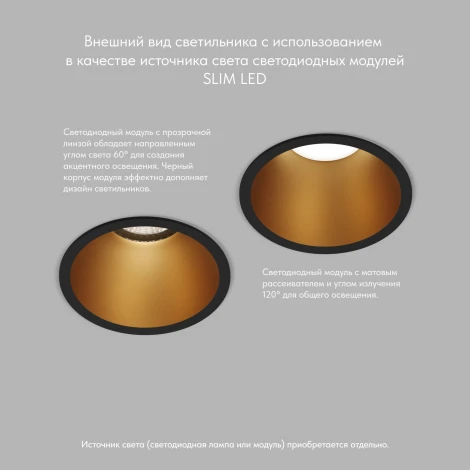 Встраиваемый точечный светильник Denkirs DK3026-BG (220V, круглые)