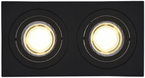 Встроенный точечный светильник APL LED Ingrid 3322.TCH111/2S/BK