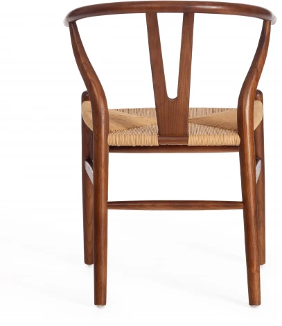 Стул WISHBONE (mod.CB2212) дерево вяз, 57*50.5*79.5, Темный Орех (№5) Tetchair 12826