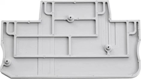 Торцевая заглушка для ЗНИ (серый) Stekker 49276