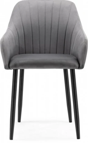 Кресло Слэм без вращения (Слэм темно-серое / черное) Notta арт.583958