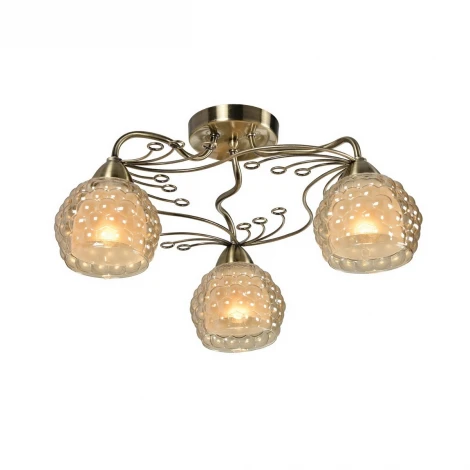 Потолочная люстра IDLamp Verity 286/3PF-Oldbronze