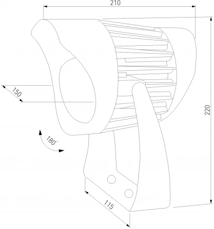Грунтовый светильник Elektrostandard Landscape 35186/F (LED, 220V, круглые, IP65)
