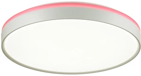Настенно-потолочный светильник Sonex Kezo Pink 7708/EL пластик/розовый LED 70Вт 3000-6000К D500 IP43 пульт ДУ (220V, круглые)