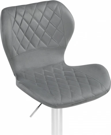 Барный стул Woodville Porch chrome / gray