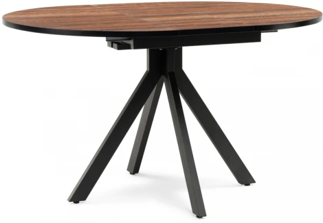 Деревянный стол Woodville Бетина дерево / черный 504208