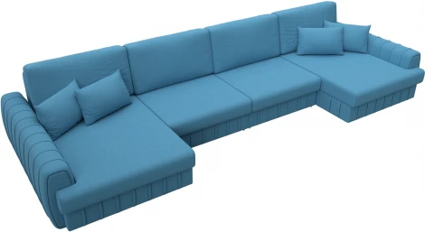 Диван П-образный Лига-057 НПБ Лонг Лига Диванов (Рогожка) арт.129324