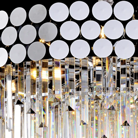 Подвесная люстра хрустальная Reluce 77378-0.3-800 CH