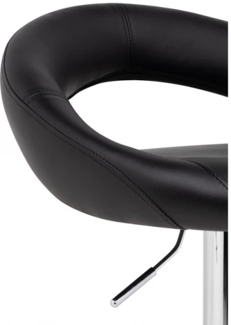 Барный стул Woodville Oazis black / chrome 15501