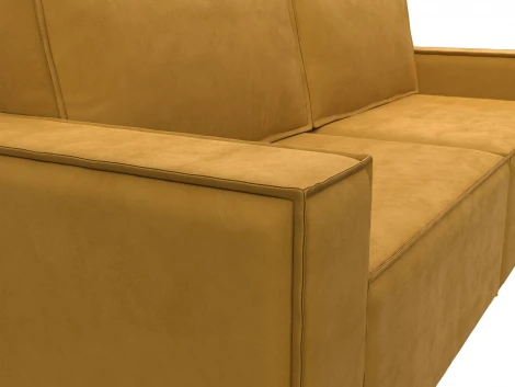 Диван прямой Куба Лига Диванов (Велюр) арт.126554