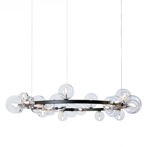 Подвесной светильник Loft IT Molecule 10023/850 (220V, на тросе, шарики, кольцо)