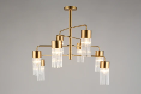 Люстра потолочная на штанге Cesana OML-67107-08 (220V)