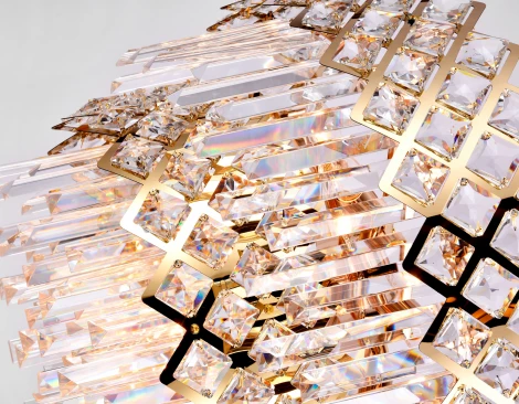 Подвесная люстра Ambrella TRADITIONAL TR5275 (220V, хрусталь, на тросе, круглые)