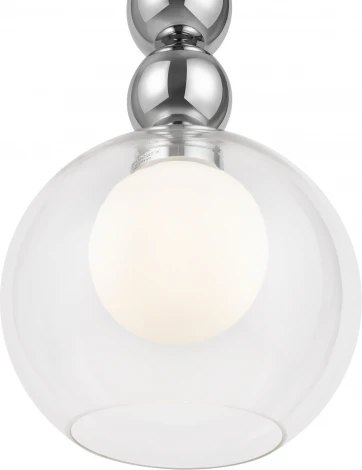 Подвесной светильник Freya Focus FR5220PL-01CH3 (на проводе, шар, бусы)