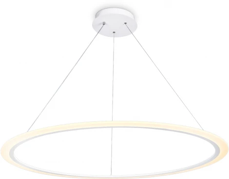 Подвесной светильник с пультом, светодиодный Ambrella ACRYLICA FA4351 (220V, на тросе, кольцо)