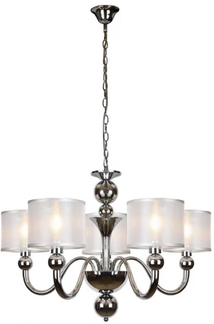 Подвесная люстра iLamp Spring RM1690/5CR (220V, на цепи)