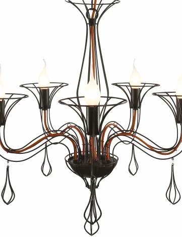 Подвесная люстра Arte Lamp Artefact A3225LM-5BK